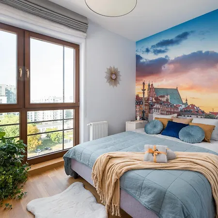 Luxury 2-Bedroom Penthouse Warsaw Skyline 15M Terrace, Garage, Gym, Rooftop & Only 500 M To Metro Esterno foto
